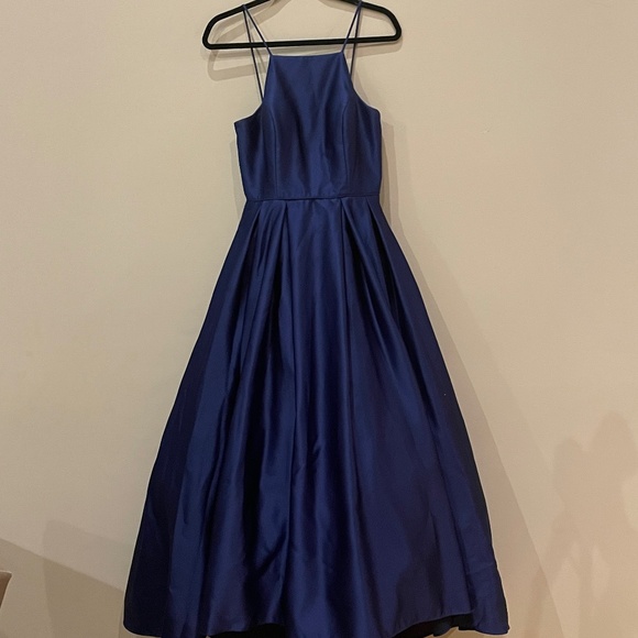 Betsy & Adam Royal Blue Ballgown - Picture 3 of 3